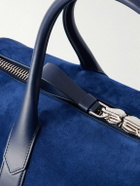 TOM FORD - Leather-Trimmed Suede Weekend Bag