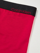 Calvin Klein Underwear - CK Reconsidered Refibra-Jersey Boxer Briefs - Red