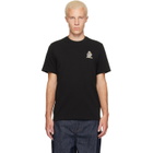 Moncler Black Logo Cotton T-shirt