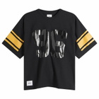 WTAPS Men's Qb Short Sleeve Football Shirt in Black