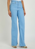 Veronica Beard Crosbie Wide-leg Jeans Light Blue