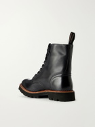 Grenson - Noha Leather Lace-Up Boots - Black