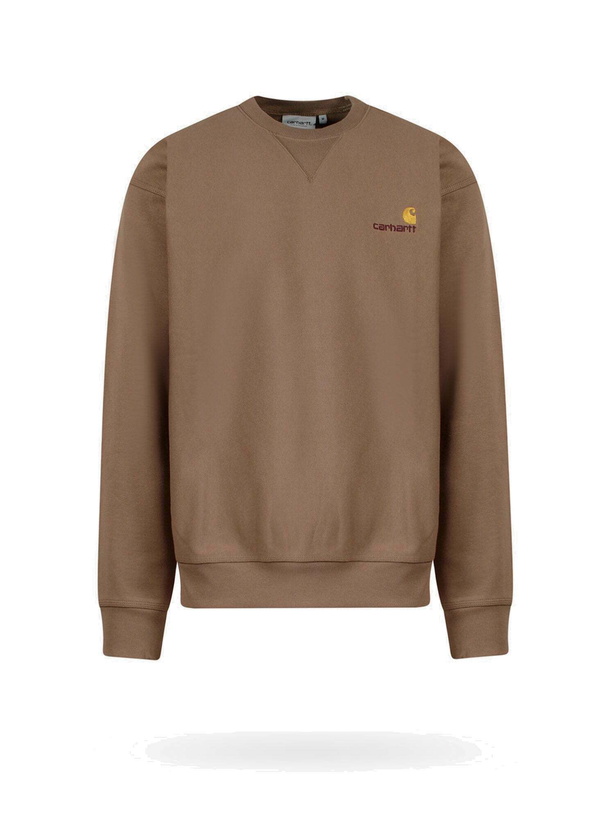 Photo: Carhartt Wip Sweatshirt Brown   Mens