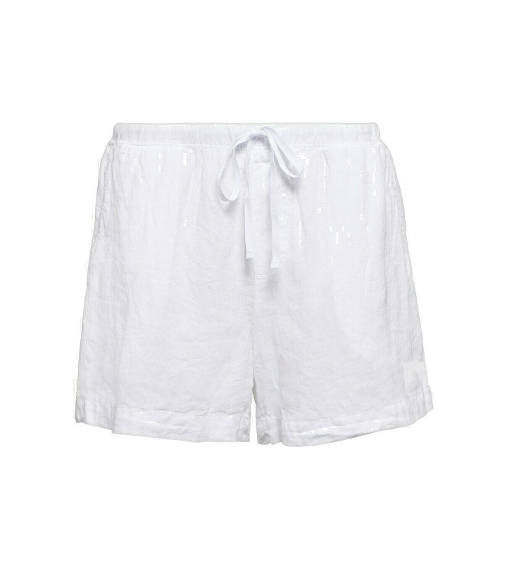 Photo: Velvet Tammy linen shorts