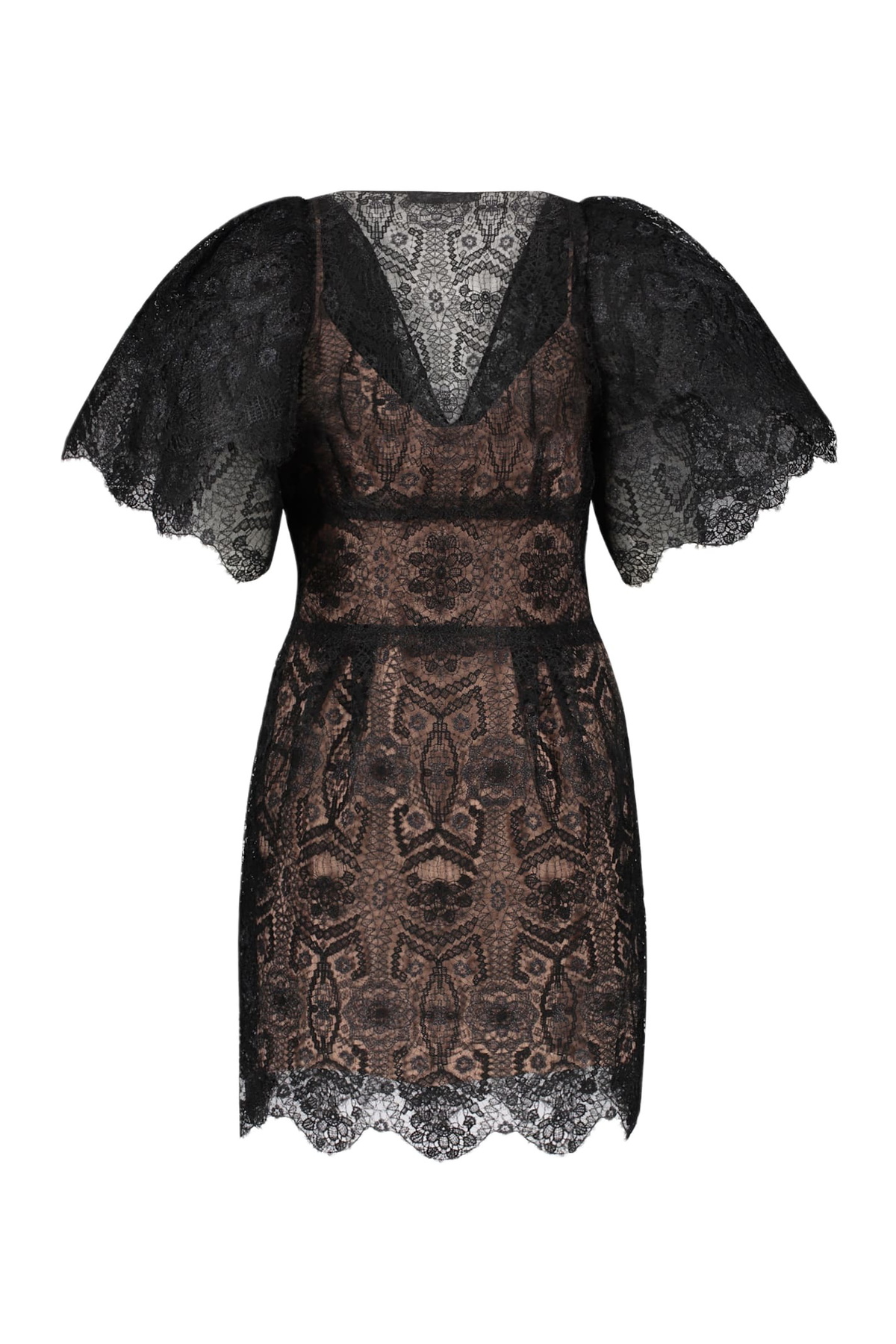 Alberta Ferretti Lace Mini Dress