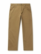 Isabel Marant - Pablo Straight-Leg Cotton-Canvas Trousers - Brown