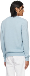 Maison Margiela Blue Crewneck Sweater