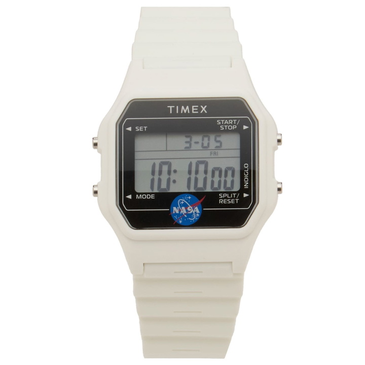 Photo: Timex T80 Resin NASA Artemis 36mm Watch in White 