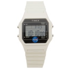 Timex T80 Resin NASA Artemis 36mm Watch in White 