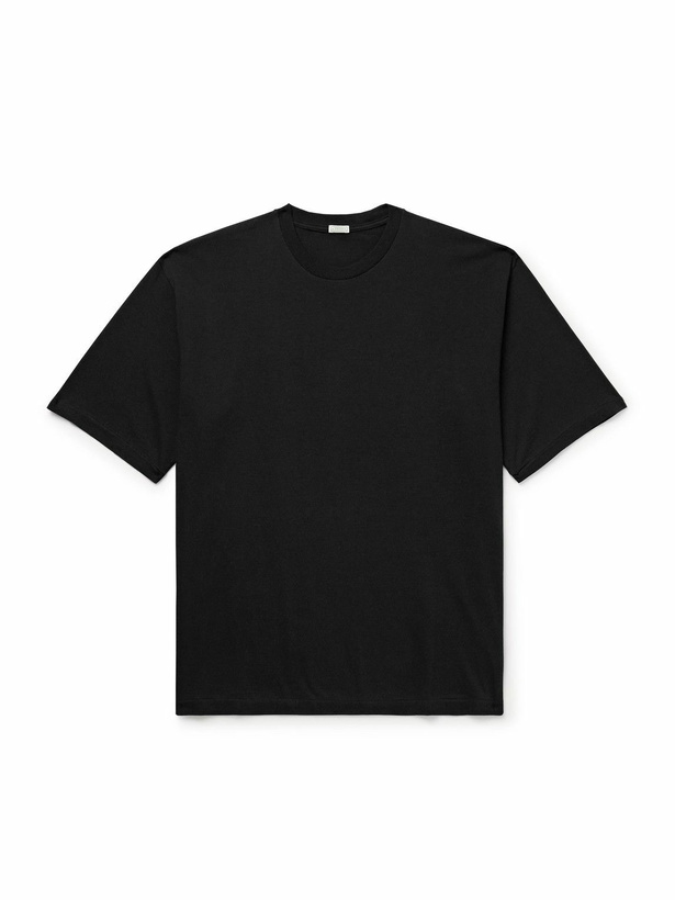 Photo: A.PRESSE - Cashmere and Silk-Blend Jersey T-Shirt - Black