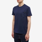 Edwin Men's Pocket T-Shirt in Maritime Blue