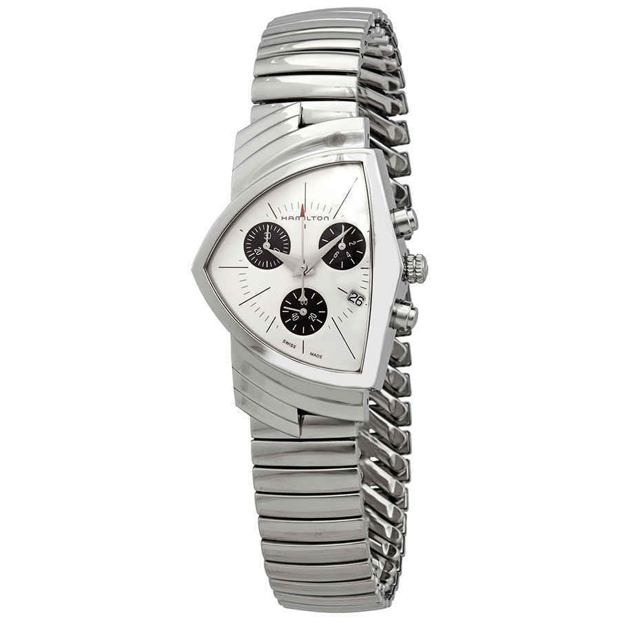 Hamilton Ventura Quartz White Dial Shield-shaped Mens Watch H24432151