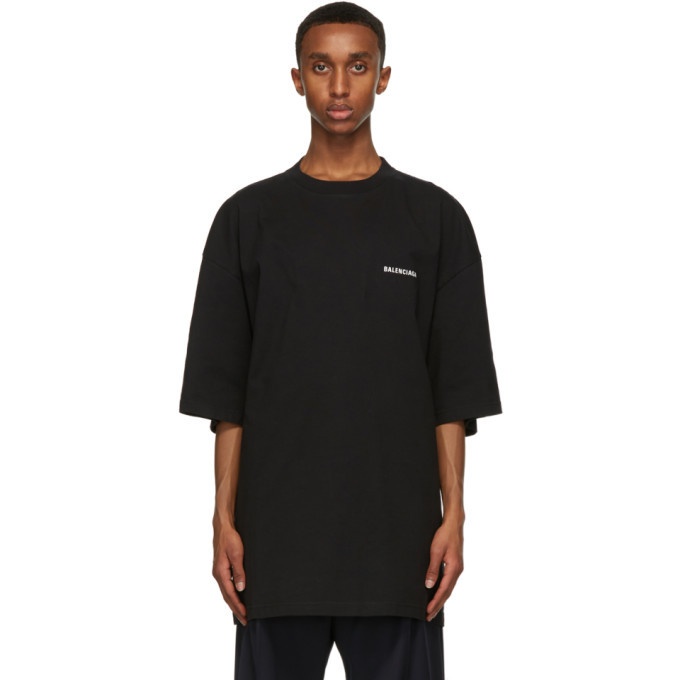 Balenciaga Black Defile XL T-Shirt Balenciaga