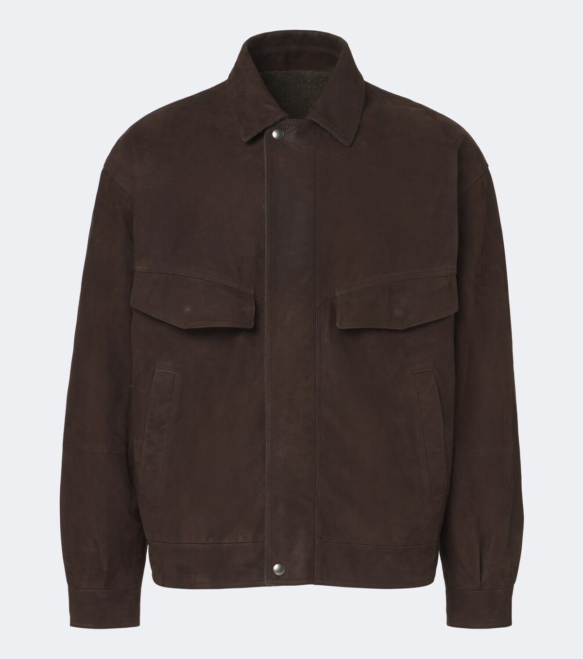 The Row Vana reversible leather blouson jacket