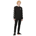 Off-White Black Agreement Long Sleeve T-Shirt