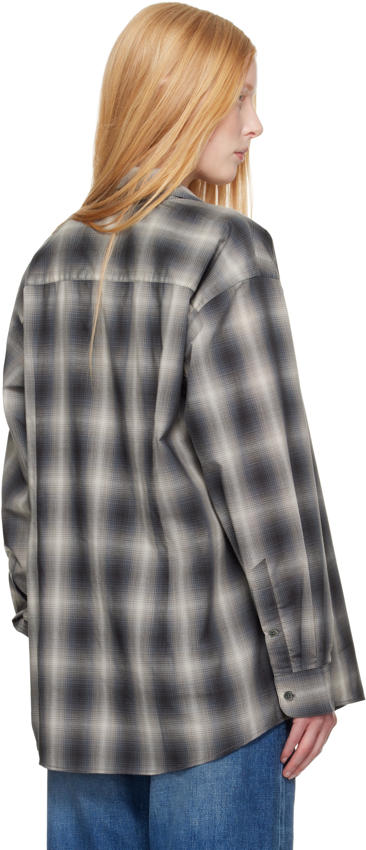 OUR LEGACY WORK SHOP Emporio Armani Gray Preziosa Shirt Our