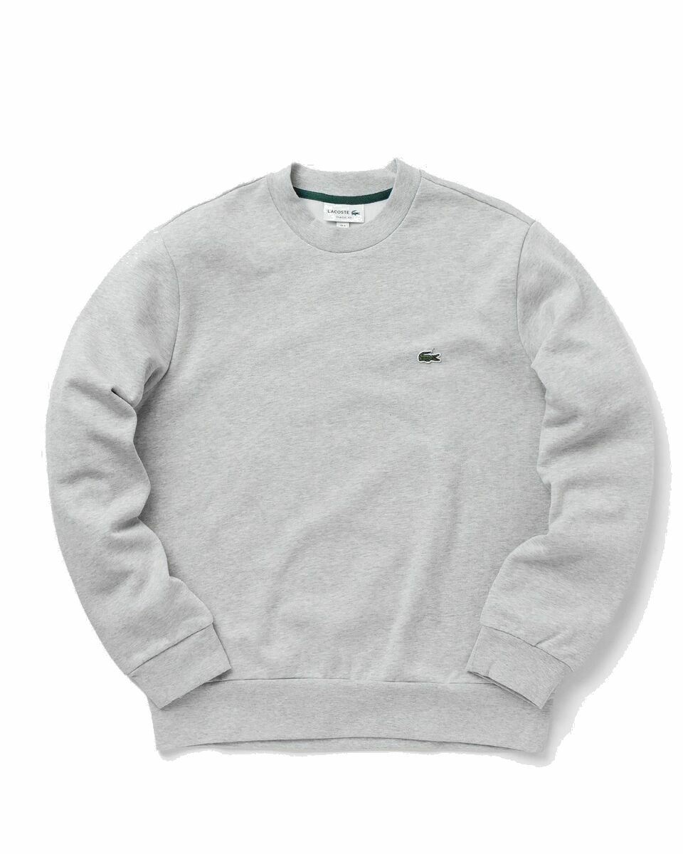 Photo: Lacoste Sweatshirt Grey - Mens - Sweatshirts
