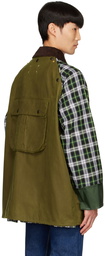 Maison Margiela Green Cotton Jacket