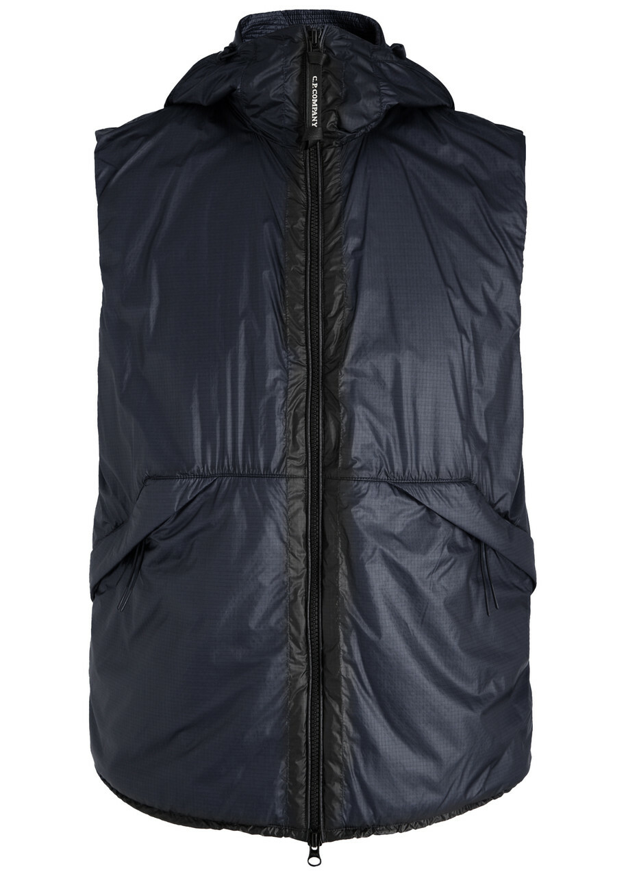 CP Company Men's Vest Blue 17CMOW074A006099A-888 | FOOTDISTRICT