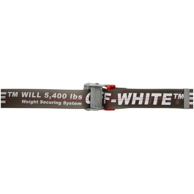 Off-white Industrial Belt 5,400 Lbs Weight Securing System