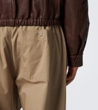 Lemaire Harrington leather jacket