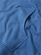 Peter Millar - Lava Wash Cotton-Blend Jersey Hoodie - Blue