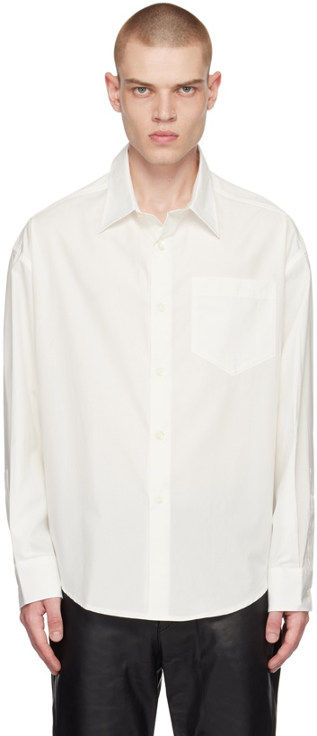 Photo: AMI Alexandre Mattiussi White Button Shirt