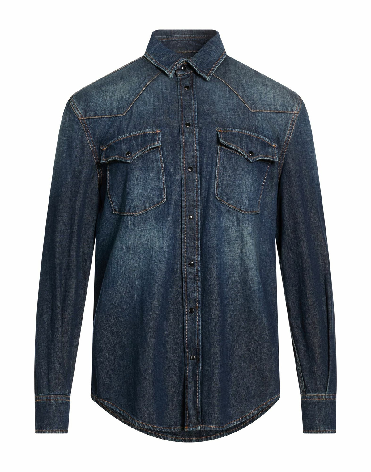 Dondup Mens Denim shirt in Blue