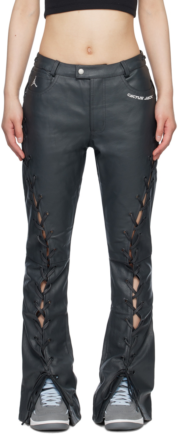 Nike 2024 leather pants