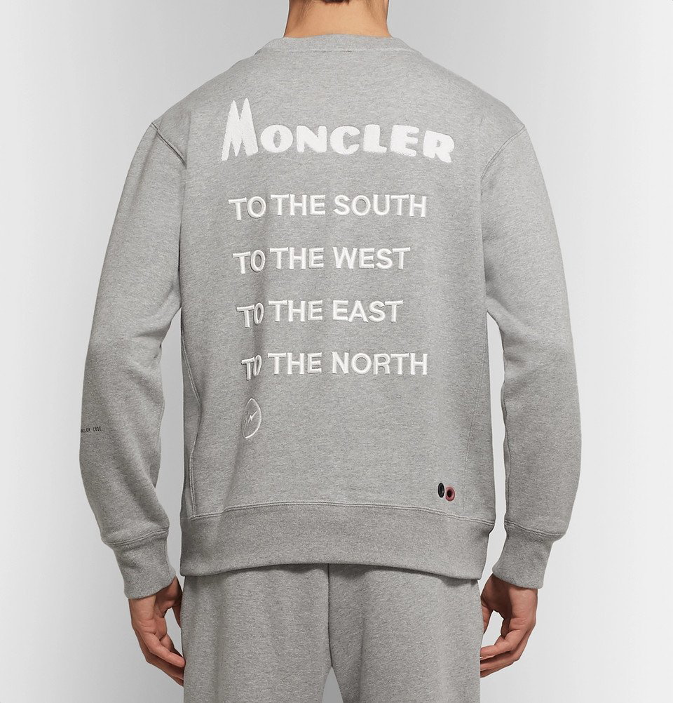 Moncler shop fragment sweatshirt