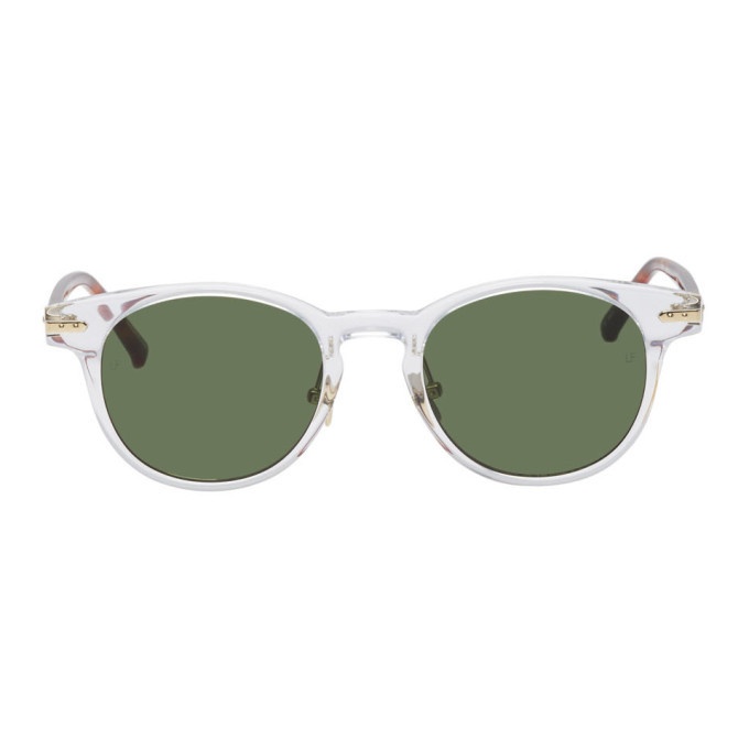 Photo: Linda Farrow Luxe Transparent and Tortoiseshell 25 C10 Sunglasses