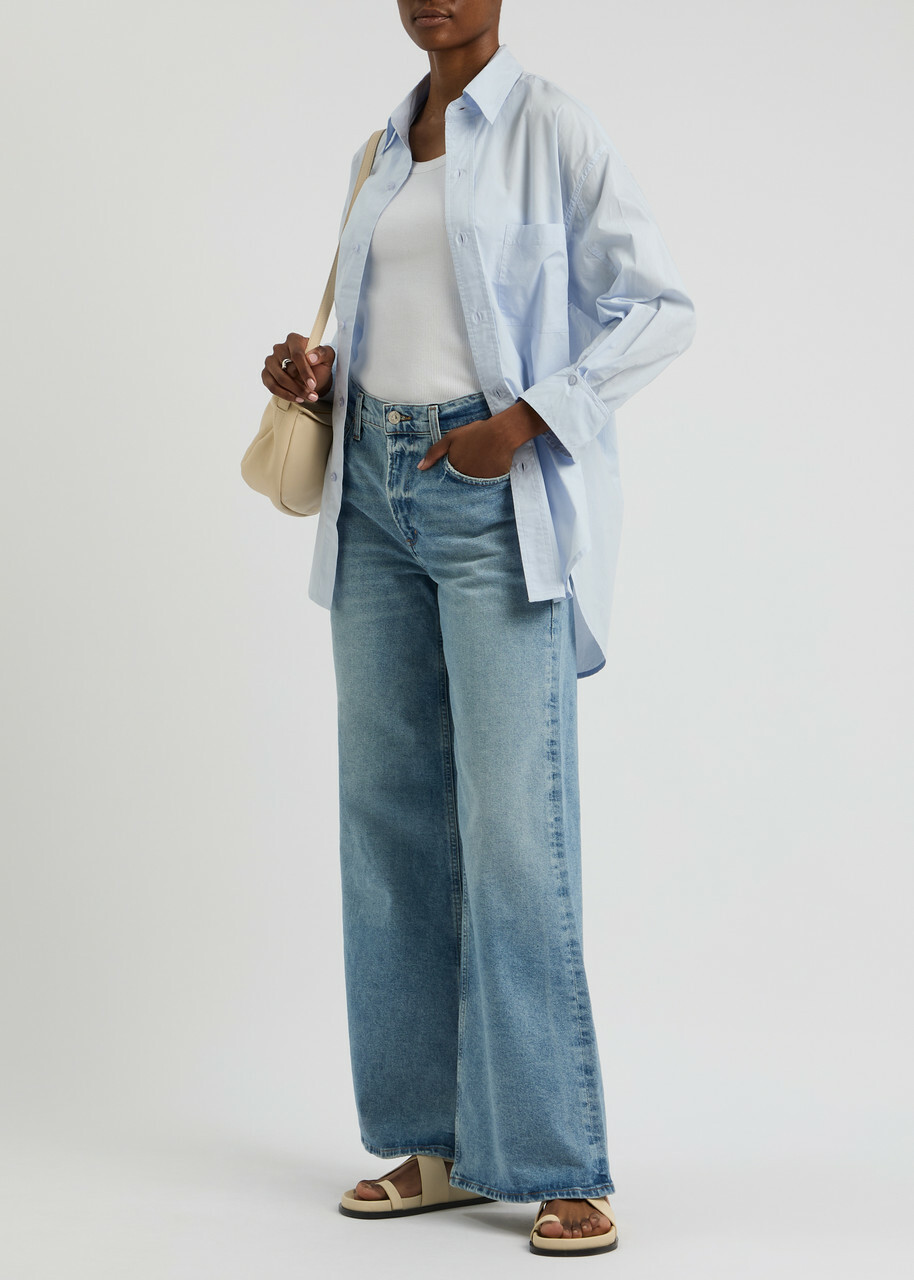 Citizens OF Humanity Loli Wide-leg Jeans Blue Citizens of