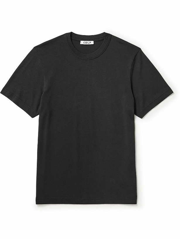 Photo: CDLP - Logo-Print Lyocell and Pima Cotton-Blend Jersey T-Shirt - Black