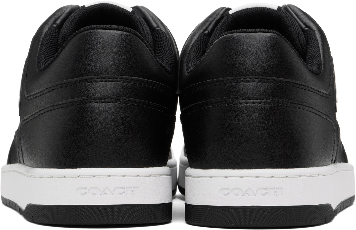 Coach 1941 Black C201 Signature Canvas Sneakers