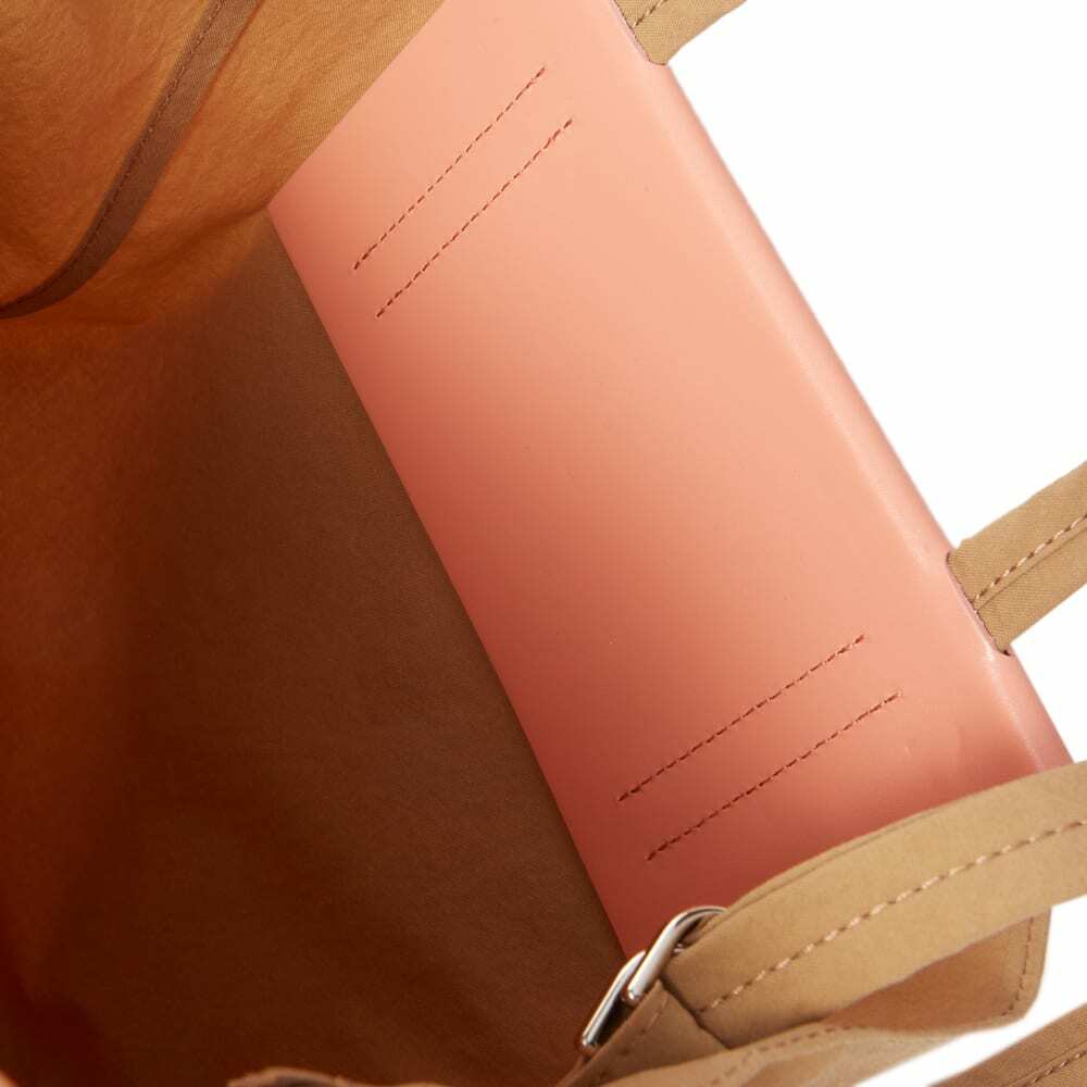 Acne Studios Baker Out Medium Tote in Brown/Pink Acne Studios