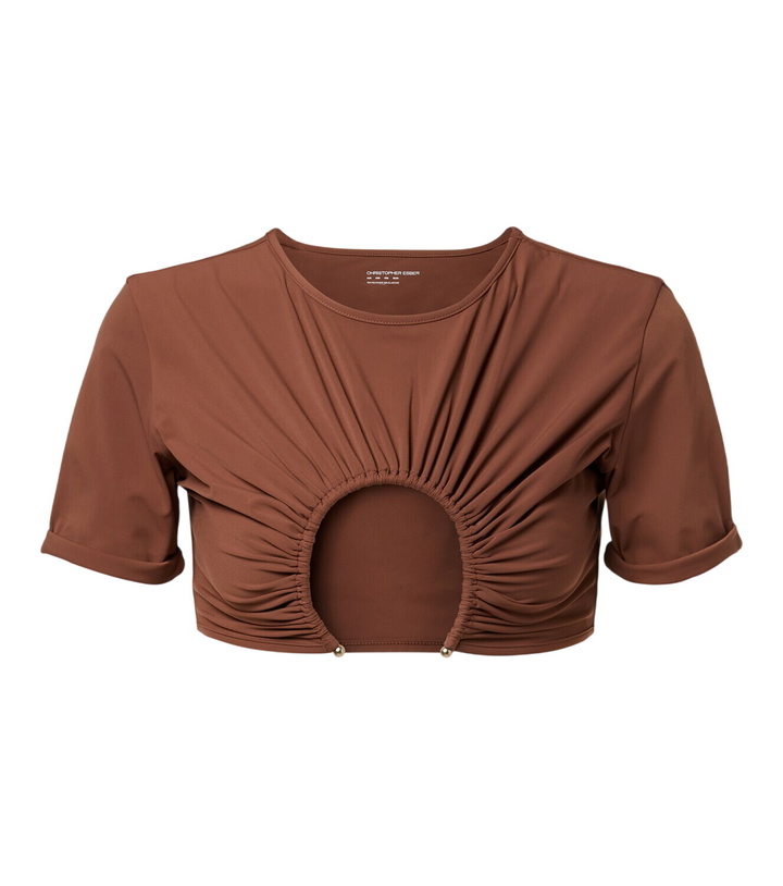 Photo: Christopher Esber Cutout bikini top