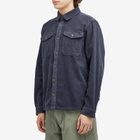 Patagonia Men's Corduroy Overshirt in Smolder Blue