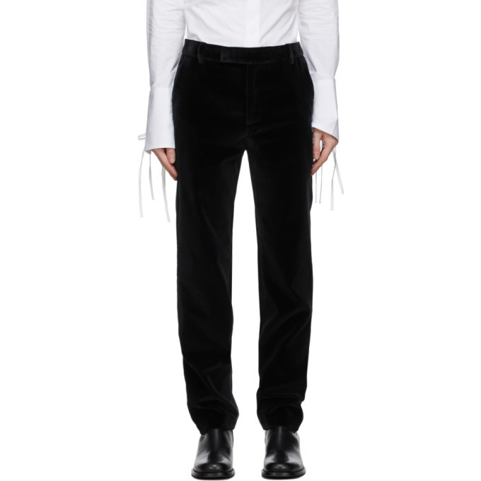 Photo: Palomo Spain Black Velvet Mick Trousers