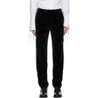 Palomo Spain Black Velvet Mick Trousers