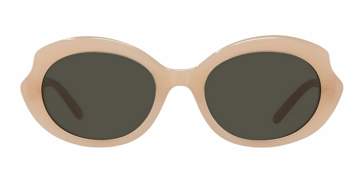 Loewe Women Sunglasses Nude Pink Brown Oval LW40147F 72E NEW AUTHENTIC Loewe LW40147I S (54 - 20) with Brown lenses and Tortoise  main image 3