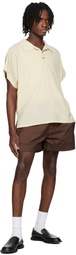 RECTO Beige Dolman Sleeve Polo