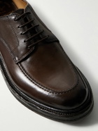 Officine Creative - Aston Crepe 003 Airbrushed Leather Derby Shoes - Brown