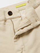 Portuguese Flannel - Labura Straight-Leg Cotton-Blend Twill Trousers - Neutrals