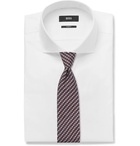 Hugo Boss - White Jaiden Slim-Fit Double-Cuff Cotton-Twill Shirt - Men - White