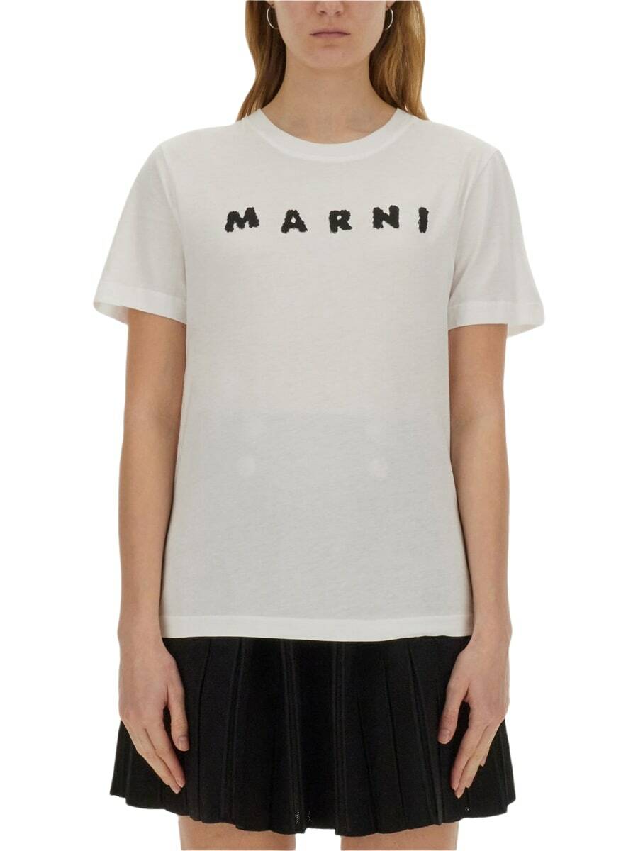 Marni White Marni 30th Anniversary T-shirt Marni