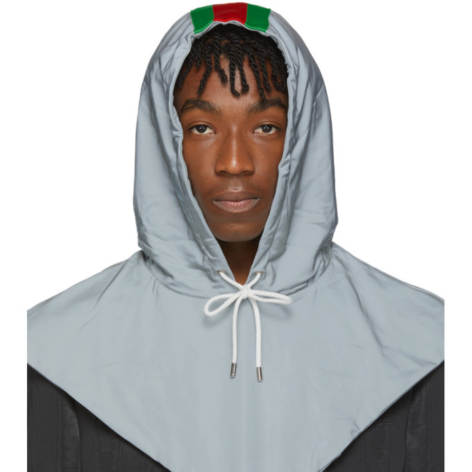 Photo: Gucci Silver Reflective Hood