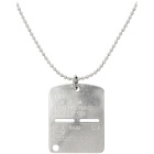 Alyx Silver Military Dog Tag Necklace