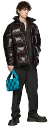 Bottega Veneta Brown Down Quilted Jacket