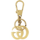 Gucci Gold GG Pearl Keychain