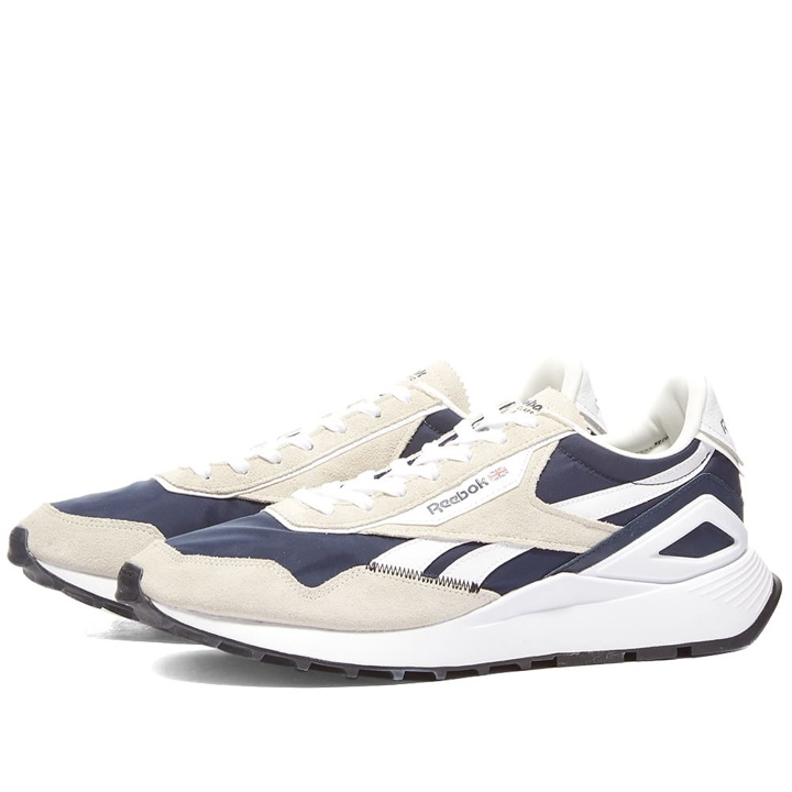 Photo: Reebok Men's Cl Legacy AZ Sneakers in Vector Navy/Chalk/White